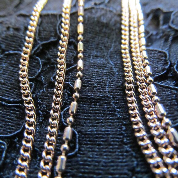 Off Park Collection Pink Crystal Rose Tone Teddy Bear Pendant w 18" Chain NEW - Picture 6 of 16